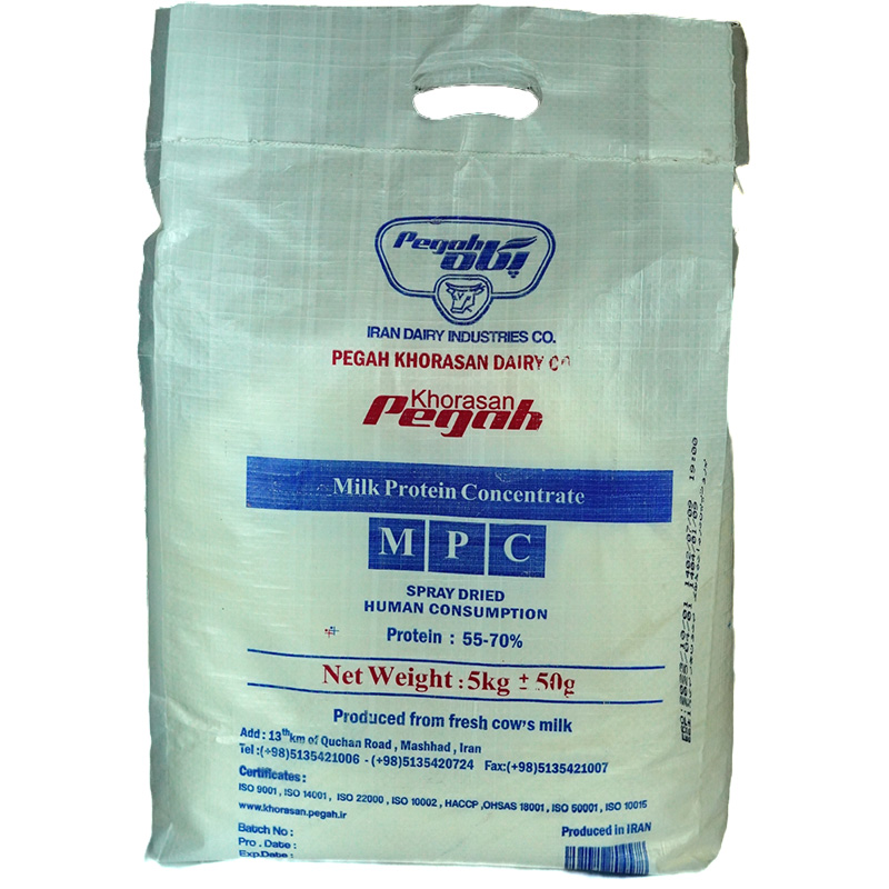 پروتئین تغلیظ شده شیر 65 درصد پگاه خراسان (5 کیلوگرم)